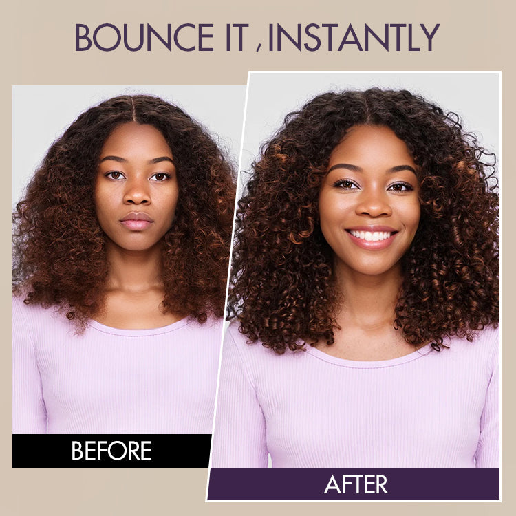 Wig Curl Mousse with Coconut Oil & Shea, Bounceable Curls, Strong Hold, Frizz Control Styling