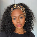 Worth I Summer Style Glueless Deep Wave Bob Headband Wig 100% Human Hair