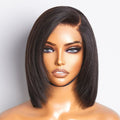 Worth | Layered Cut Yaki Straight Left C Part Glueless Minimalist HD Lace Bob Wig Ready to Go