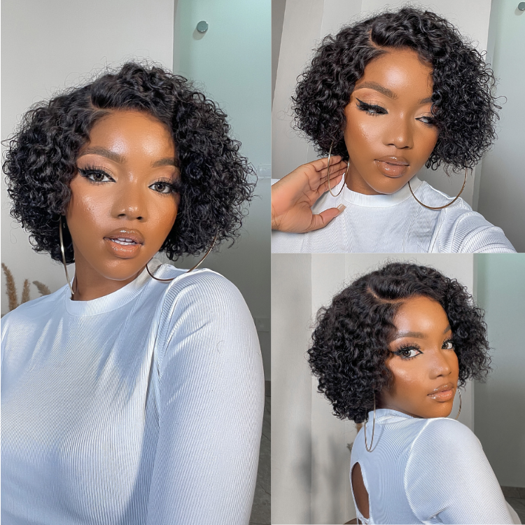 Special I ReadytoGo Stunning Curly Pixie Cut Glueless HD Lace Wig