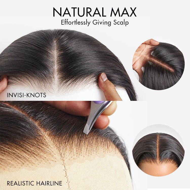 Worth I SouthKiss Hair PartingMax Glueless Wig Blonde Highlight Elegant Body Wave 7x6 Closure HD Lace Human Hair Wig Pre-Cut Lace
