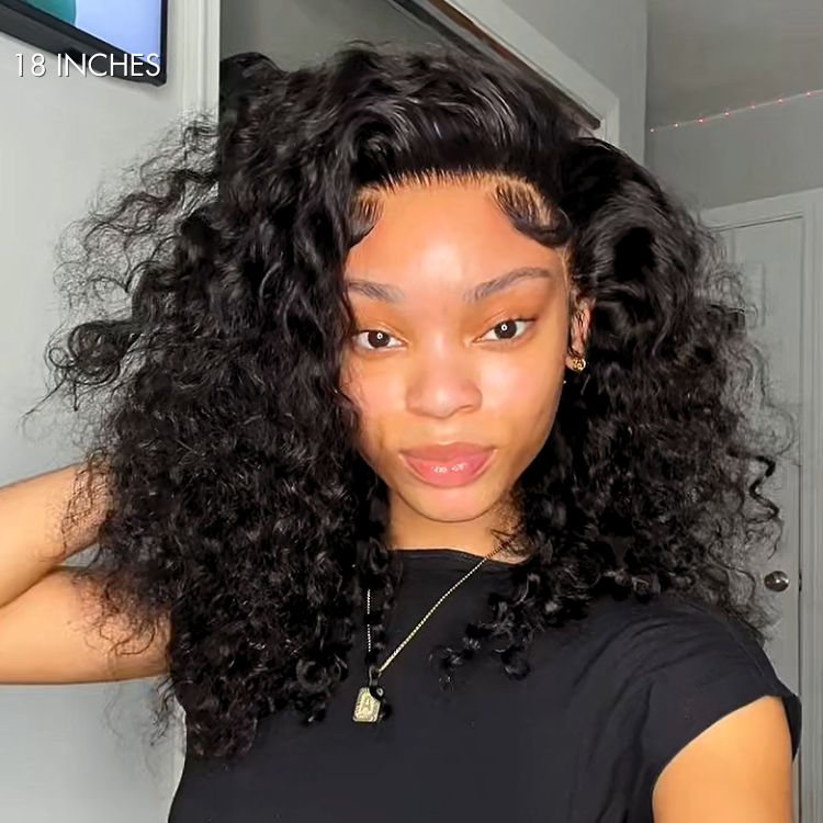 [ntandooz]'s Special Link PreMax Wigs | Flexi-Fit Invisi Drawstring Cap 360 HD Lace Water Wave Wig Pre-Cut Lace