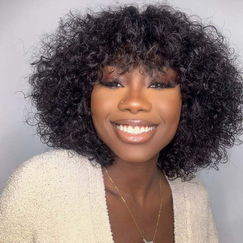 SouthKiss Queens Only | Natural Color Water Wave Curly Wig