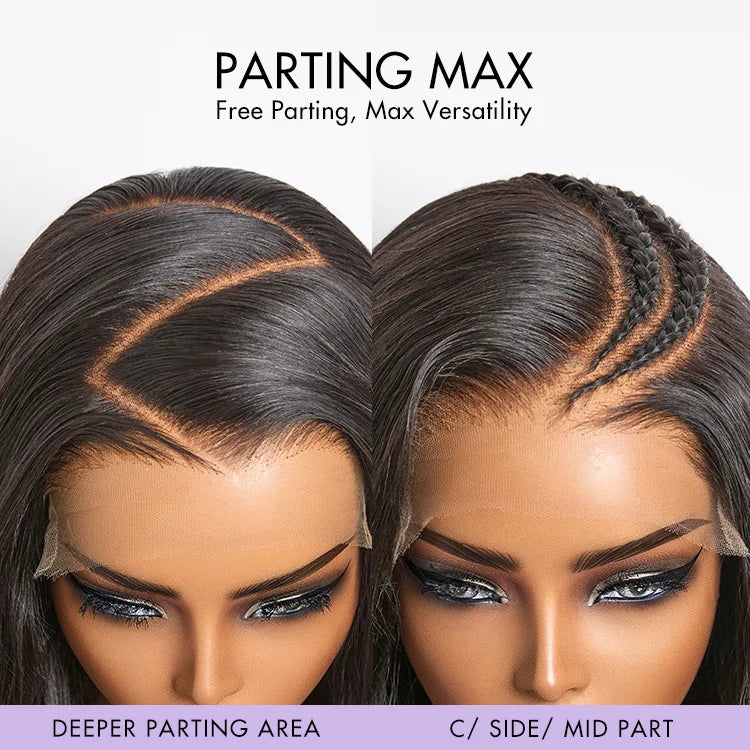 OUTLET | SouthKiss All-Day Comfort™ Wig 180% Density Bouncy Wand Curly 7x6 Closure HD Glueless Wig Pre-Cut Lace
