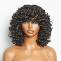 Worth | Water Wave With Bangs No Lace 10 inches Wig