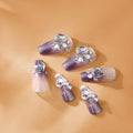 24pcs SOUTHKISS Reusable Pop-on Nails