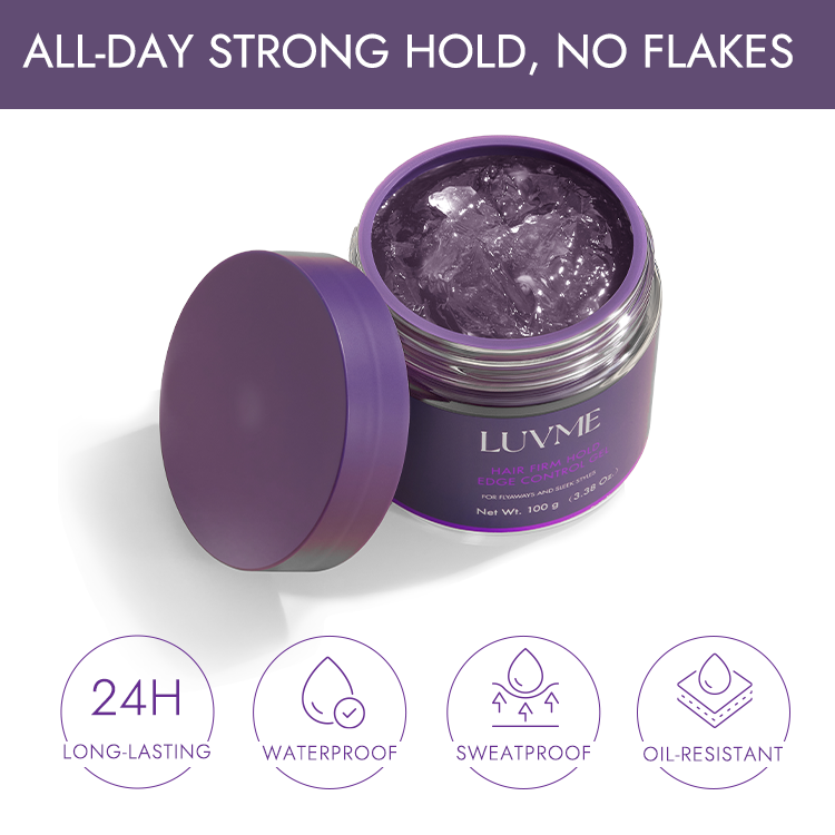 Free Gift SA Only | 1pc Edge Control Gel, 24h Long-Lasting Hold, for Flyaways and Sleek Styles