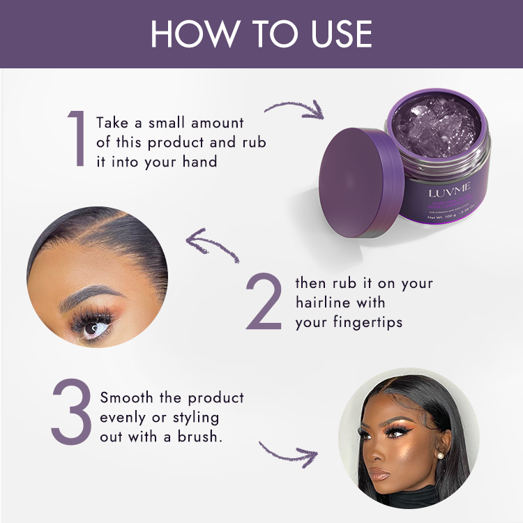 SA Only | 1pc Edge Control Gel, 24h Long-Lasting Hold, for Flyaways and Sleek Styles