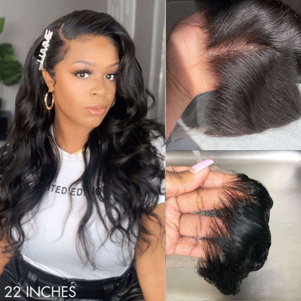 Worth |Glueless Body Wave 13x4 Full Frontal HD Lace Wigs 100% Human Hair