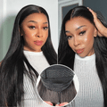 Special | Flexi-Fit Silky Straight Invisi Drawstring Cap & HD Lace & Regular Lace Glueless 13x4 Frontal Lace Human Hair Wig Pre-Cut Lace