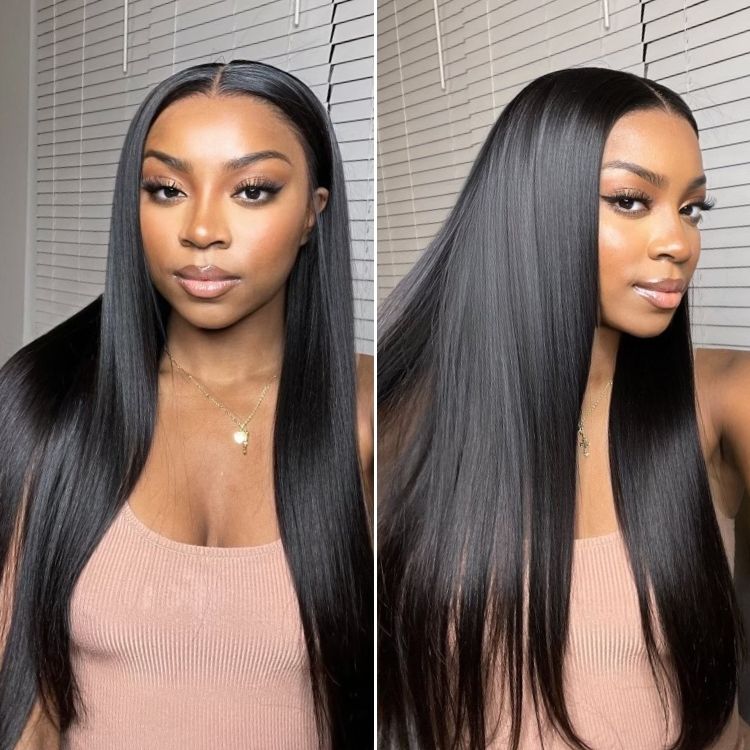 [Lovefromlerato]'s Special Link-PreMax Wigs | Flexi-Fit Silky Straight Invisi Drawstring Cap 13x4 Frontal Lace Human Hair Wig Pre-Cut Lace