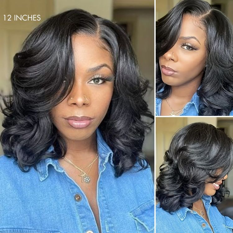 Worth | Natural Black Body Wave 4*4 Lace Wig 100% Human Hair