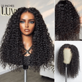Outlet| PreMax Wigs - ReadytoGo Super Natural Hairline Deep Wave Glueless 4x4 Closure Lace Wig Middle Part