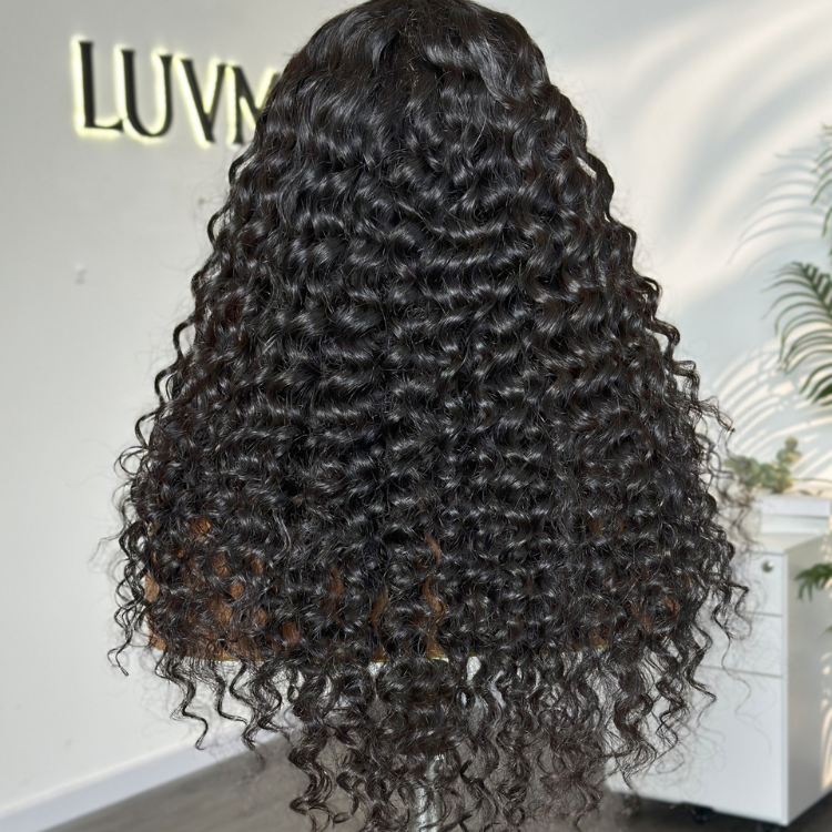 PreMax Wigs - ReadytoGo Super Natural Hairline Deep Wave Glueless 4x4 Closure Lace Wig Middle Part
