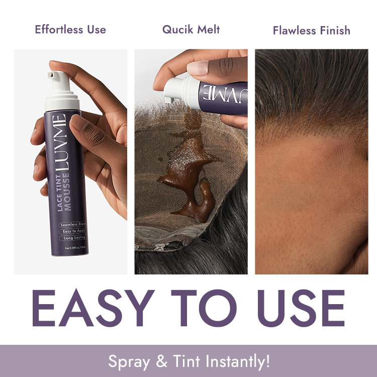 SA Only - 1pc Dark Brown Lace Tint Mousse for Wig Melt