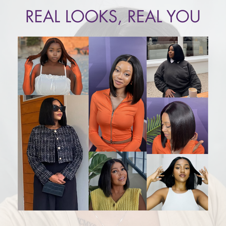 [fey_thulare]'s Special Link VolumeMAX™ 200% Density Natural Black / Honey Blonde Highlight ReadytoGo Super Double Drawn 4x4 Lace Wig Pre-cut Lace
