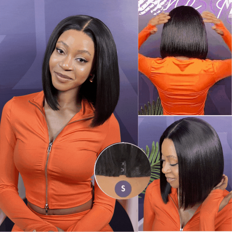 [phindilegwala_official ]'s Special Link SouthKiss All-Day Comfort™ Wig | Natural Black / Honey Blonde Highlight 200% Density ReadytoGo Super Double Drawn 4x4 Lace Wig Pre-cut Lace