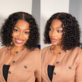 Special Deal | Natural Black Deep Curly Glueless 5x5 Closure Pre-Cut Lace Wig