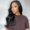 OUTLET | Natural Black Body Wave 13*6 Lace Wigs