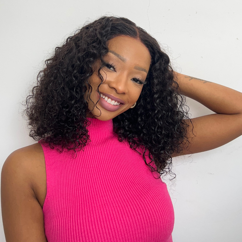 Special | ReadytoGo Deep Curl Bob Glueless 4x4 Closure Lace Wig