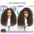 OUTLET | SouthKiss All-Day Comfort™ Wig 180% Density Voluminous & Bouncy Messy Burmese Curly Glueless 7x6 Closure HD Lace Human Hair Wig Pre-Cut Lace