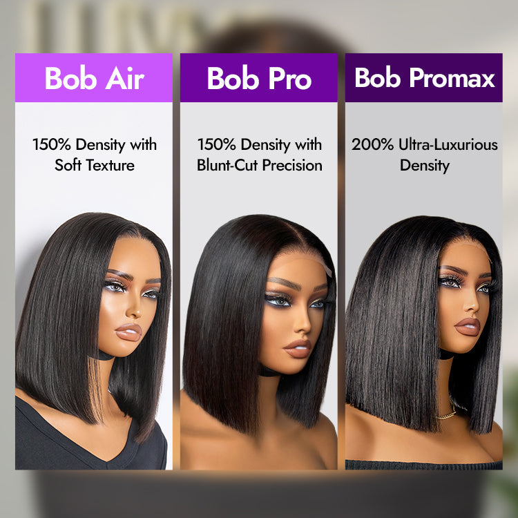 ReadytoGo 4x4 Closure Lace Silky Straight Bob-Bob Air, Bob Pro & Bob Pro Max