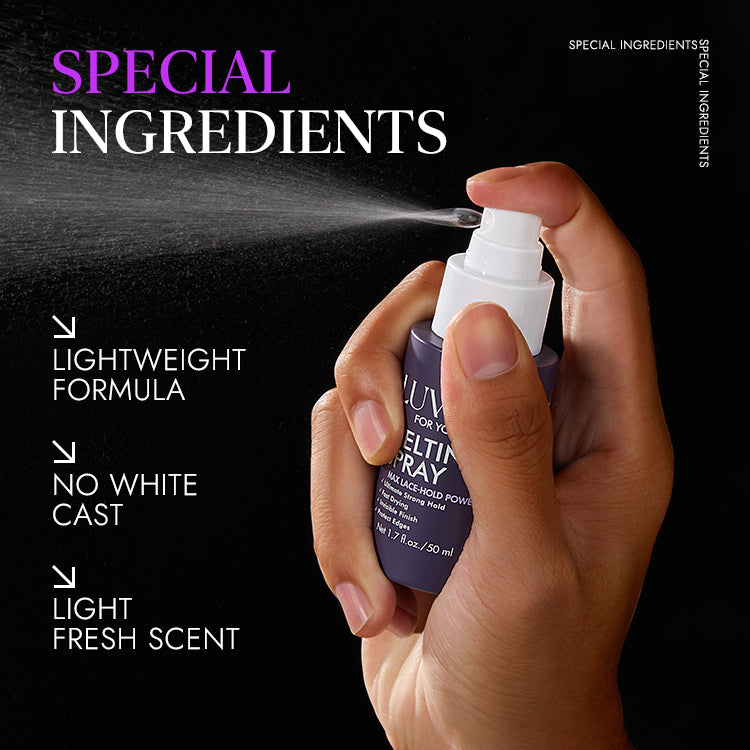 SA Only | Free Gift | SOUTHKISS Perimeter Wig Invisible Lace Glue Spray - Ultra-Strong Hold & Quick-Dry & Featherlight Formula & Invisible Bonding