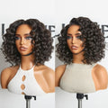 Worth | Lightweight & Voluminous Beach Wave Glueless 13x4 Lace Front Short Wig for Summer Pre-Cut Lace