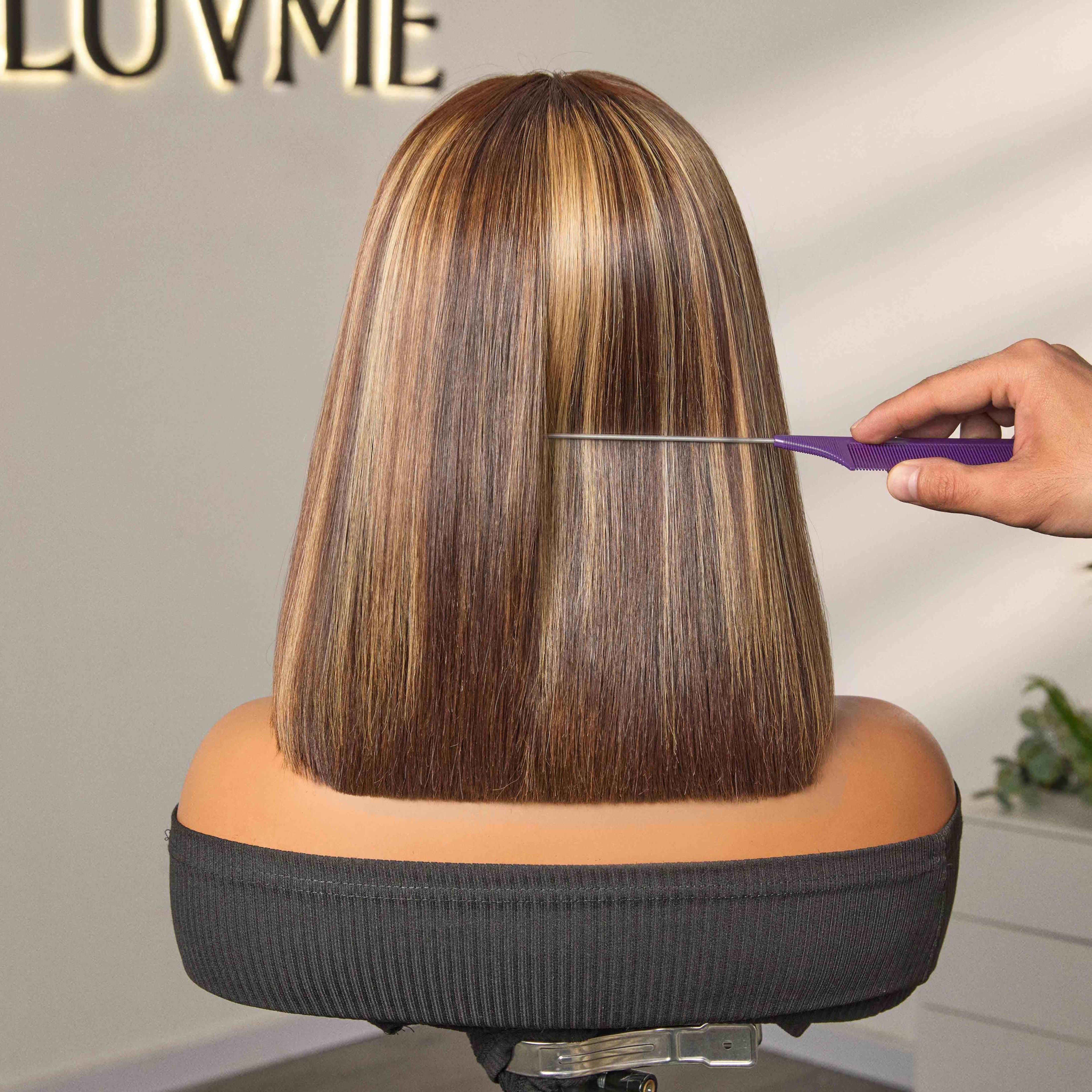 [siyasanga__]'s Special Link SouthKiss All-Day Comfort™ Wig | Natural Black / Honey Blonde Highlight 200% Density ReadytoGo Super Double Drawn 4x4 Lace Wig Pre-cut Lace