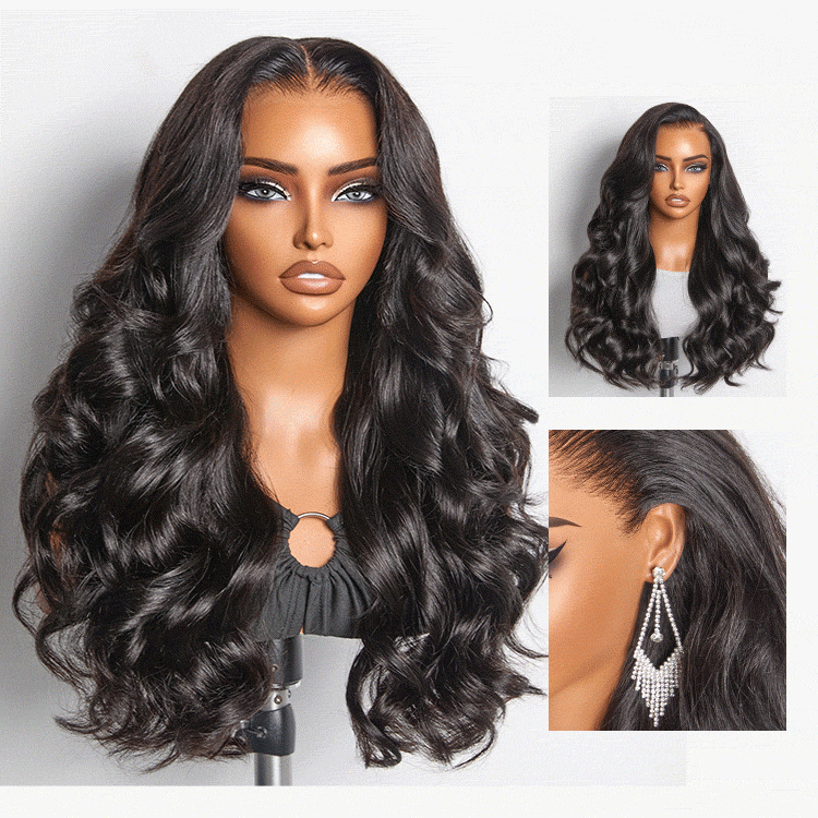 [phaellotshabalala]'s Special Link NatureMAX 250% Density Loose Wave Glueless Ear-to-ear 13x4 HD Lace Front High Density Wig Pre-Cut Lace Flexi-Fit Drawstring Cap