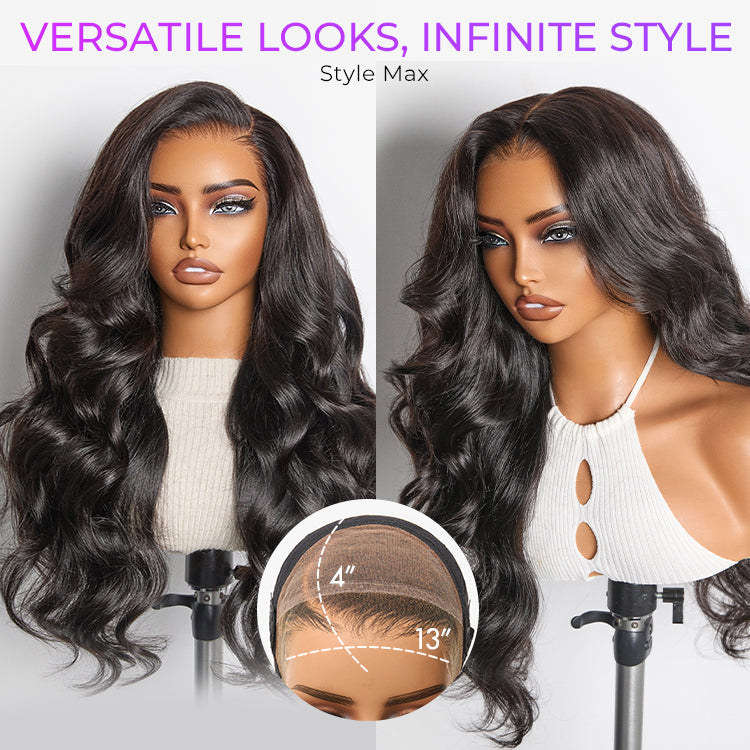 [phaellotshabalala]'s Special Link NatureMAX 250% Density Loose Wave Glueless Ear-to-ear 13x4 HD Lace Front High Density Wig Pre-Cut Lace Flexi-Fit Drawstring Cap