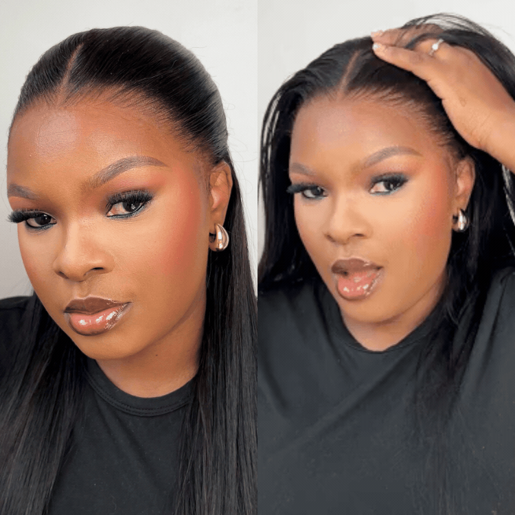 [Hlengiwe_sukazi]'s Special Link-PreMax Wigs | ReadytoGo Silk Straight Glueless 13x4 Frontal Lace Wig 100% Human Hair