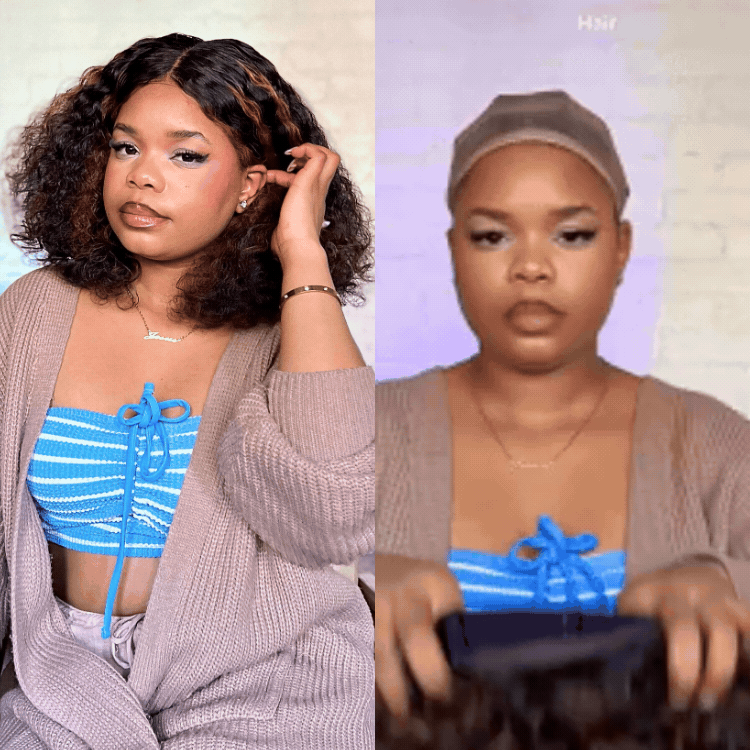 [Simie_maclare]'s Special Link-PreMax Wigs | Highlight Brown 180% Density Deep Wave 4x4 Closure Lace Wig Middle Part 100% Human Hair