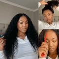 [omilagqoboka]'s Special LinkPreMax Wigs | Flexi-Fit Invisi Drawstring Cap 360 HD Lace Water Wave / Straight Long Wig Pre-Cut Lace