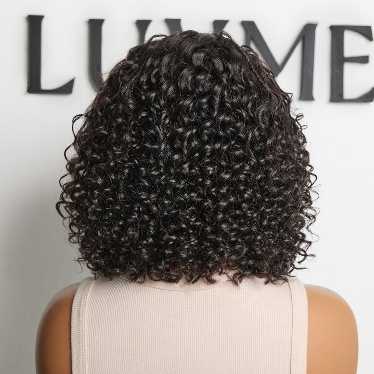 special deal | Readitress™ Boho Braids Deep Curly Glueless 5x5 Closure Lace with Braided Top Human Hair Wig Pre-Cut Lace