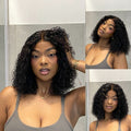 [_its_pennywise]'s Special Link PreMax Wigs | Highlight Brown 180% Density Deep Wave 4x4 Closure Lace Wig Middle Part 100% Human Hair