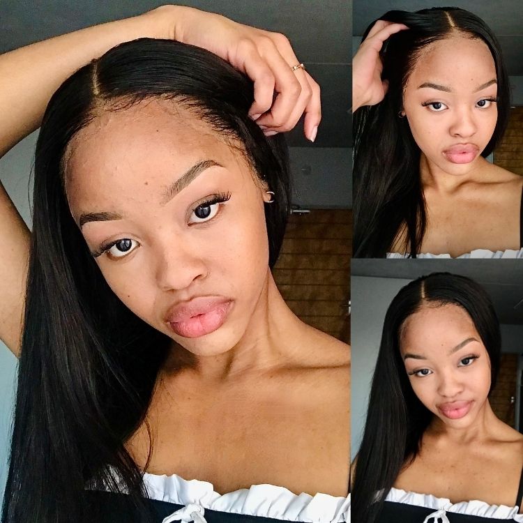 [dominiquechirwa_]'s Special Link PreMax Wigs | Ready to Wear Silk Straight Glueless 13x4 Frontal Lace Wig 100% Human Hair