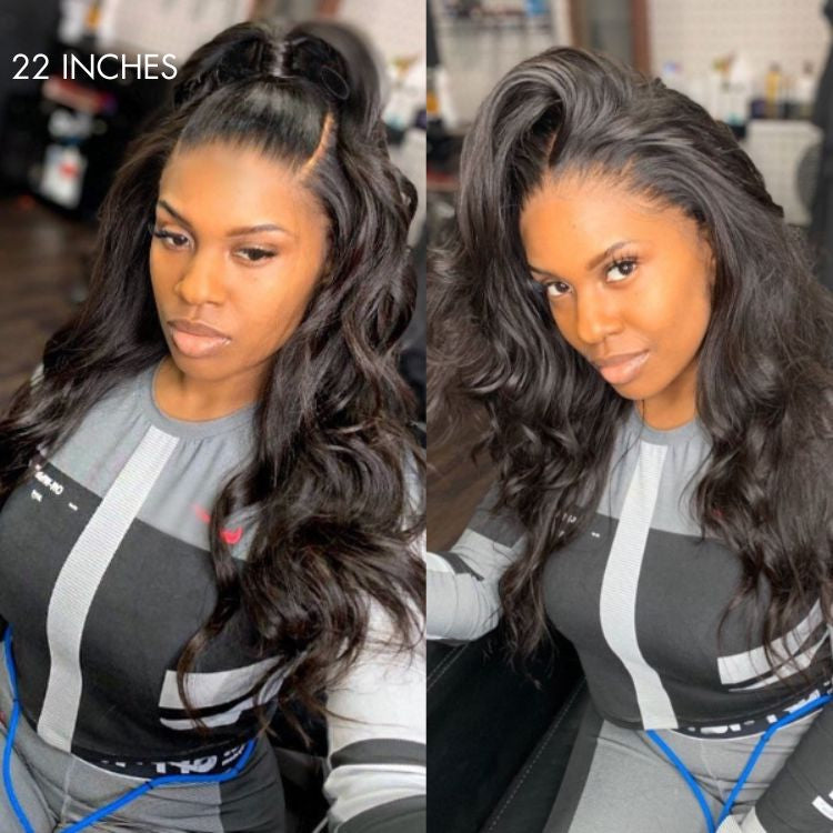 Worth |Glueless Body Wave 13x4 Full Frontal HD Lace Wigs 100% Human Hair