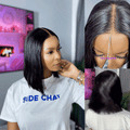 [siyasanga__]'s Special Link SouthKiss All-Day Comfort™ Wig | Natural Black / Honey Blonde Highlight 200% Density ReadytoGo Super Double Drawn 4x4 Lace Wig Pre-cut Lace