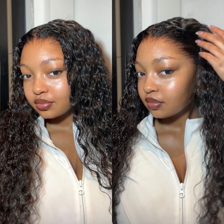 [me.laaaani]'s Special Link PreMax Wigs | Flexi-Fit Invisi Drawstring Cap 360 HD Lace Water Wave / Straight Long Wig Pre-Cut Lace