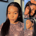 [mellicer_]'s Special Link PreMax Wigs | Ready to Wear Silk Straight Glueless 13x4 Frontal Lace Wig 100% Human Hair