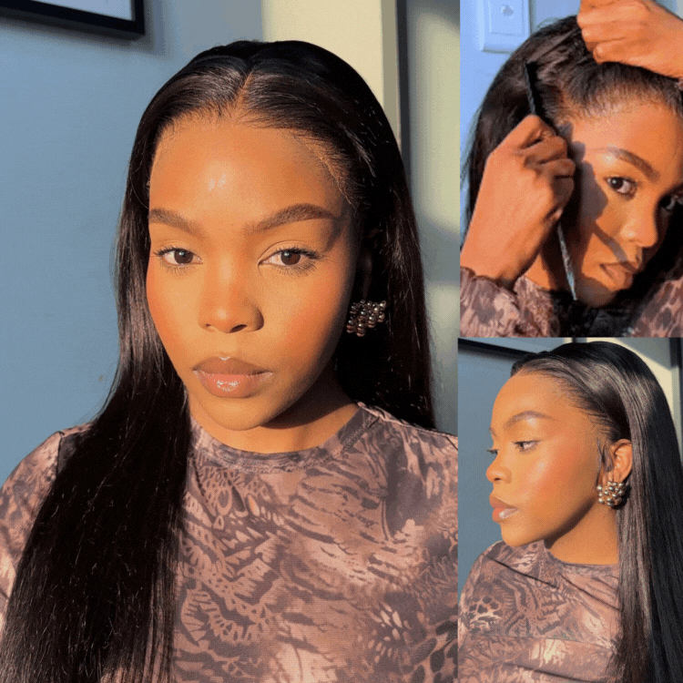 [mellicer_]'s Special Link PreMax Wigs | Ready to Wear Silk Straight Glueless 13x4 Frontal Lace Wig 100% Human Hair