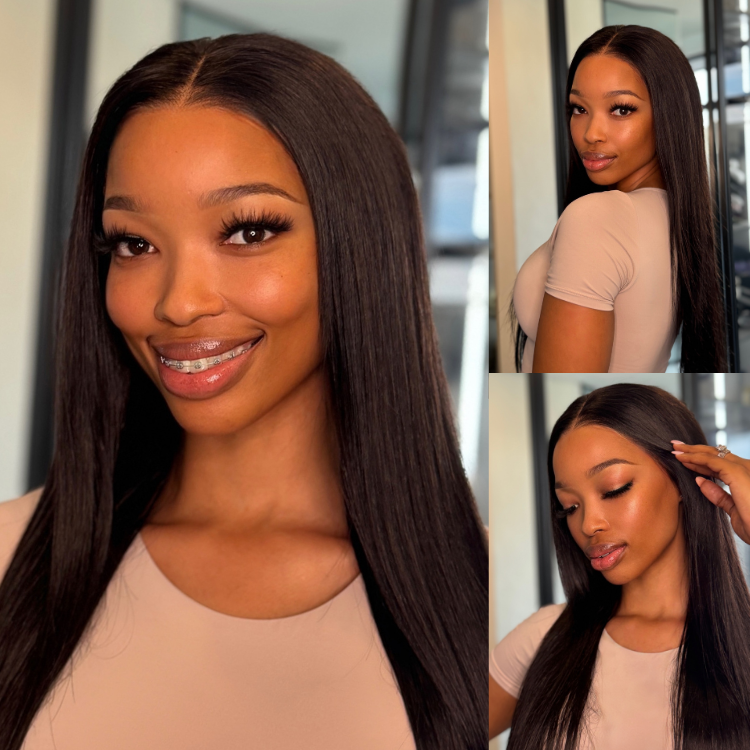 [official_leratooo]'s Special Link PreMax Wigs - Flexi-Fit Silky Straight Invisi Drawstring Cap & HD Lace & Regular Lace Glueless 13x4 Frontal Lace Human Hair Wig Pre-Cut Lace