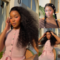 [_petunia_k]'s Special Link PreMax Wigs | Flexi-Fit Invisi Drawstring Cap 360 HD Lace Water Wave / Straight Long Wig Pre-Cut Lace