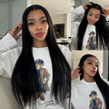 [Faith.nketsi]'s Special Link-PreMax Wigs | Flexi-Fit Silky Straight Invisi Drawstring Cap 13x4 Frontal Lace Human Hair Wig Pre-Cut Lace