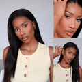 [nande_mabala]'s Special Link PreMax Wigs | Ready to Wear Silk Straight Glueless 13x4 Frontal Lace Wig 100% Human Hair