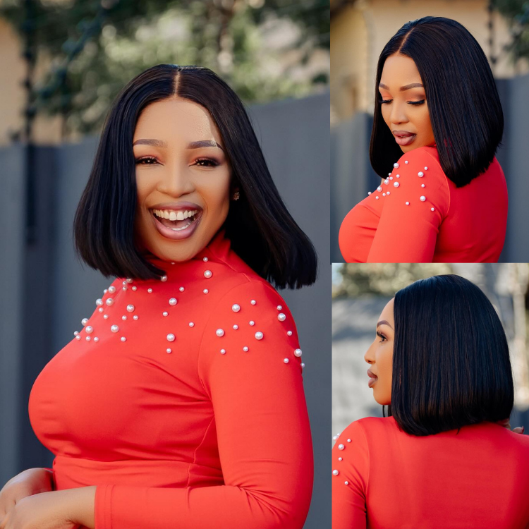 [phindilegwala_official ]'s Special Link SouthKiss All-Day Comfort™ Wig | Natural Black / Honey Blonde Highlight 200% Density ReadytoGo Super Double Drawn 4x4 Lace Wig Pre-cut Lace
