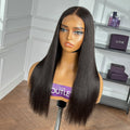 Worth | 4x4 Frontal Lace Glueless Long Straight Wig 100% Human Hair