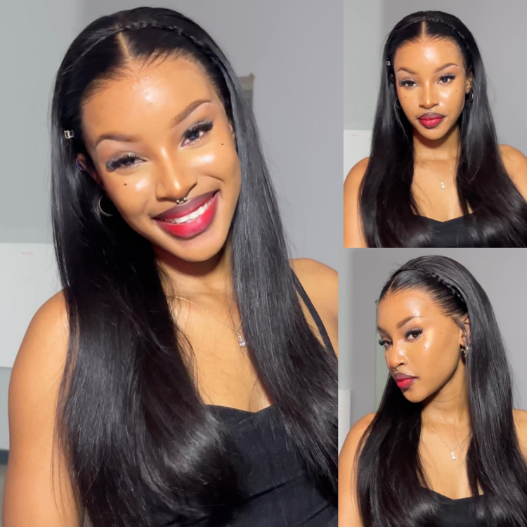[tlotli.underscore]'s Special Link PreMax Wigs | Ready to Wear Silk Straight Glueless 13x4 Frontal Lace Wig 100% Human Hair