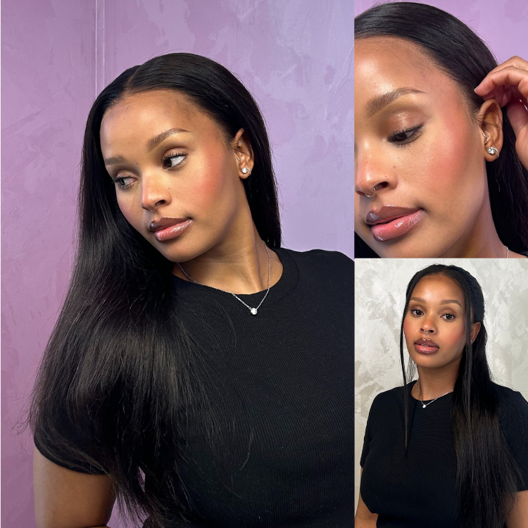 [j_a_n_r_e_i]'s Special Link PreMax Wigs | Ready to Wear Silk Straight Glueless 13x4 Frontal Lace Wig 100% Human Hair